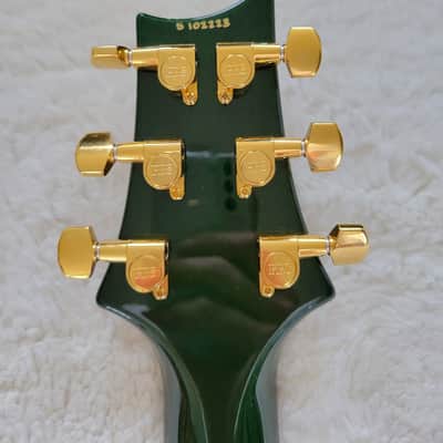 PRS Custom 24 Artist Package 20th anniversary 2005 Emerald Green image 11