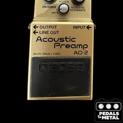 Boss AD-2 Acoustic Preamp Pedal 2016 - Present - Bronze - X16830 image 1