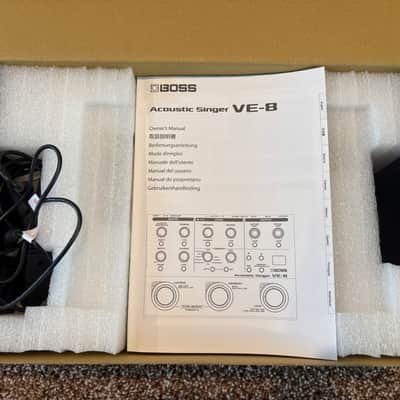 Boss VE-8 Acoustic Singer Pre-Amp 2016 - Present - White image 4