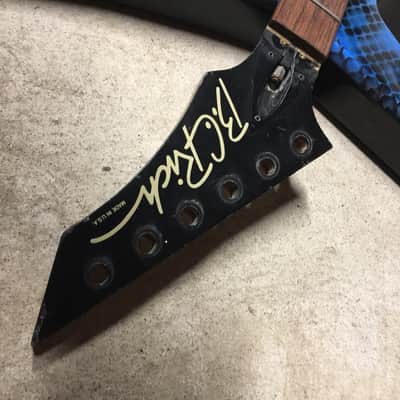 Bc Rich Vintage USA Ironbird 80's Blue Snake Skin image 9