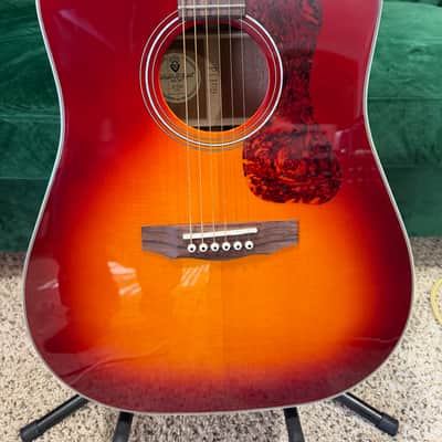 Guild Westerly Collection D-140 2023 - Present Cherry Burst image 2