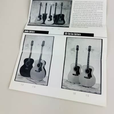 Guild Guitar Foldout Catalog 1988 image 3