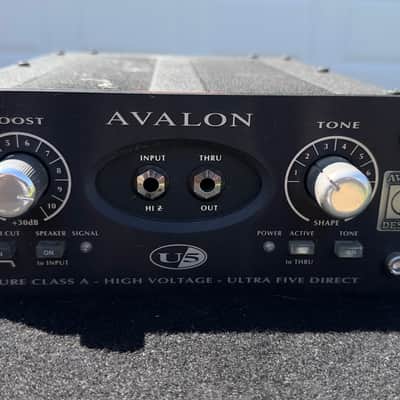 Avalon U5 Anniversary Edition Direct Box / Instrument Preamp 2010s - Black image 1