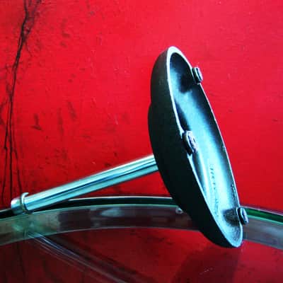 Vintage 1940's era Atlas Sound DS5 cast iron microphone desk stand Shure Electro Voice DS7 DS10 # 1 image 7