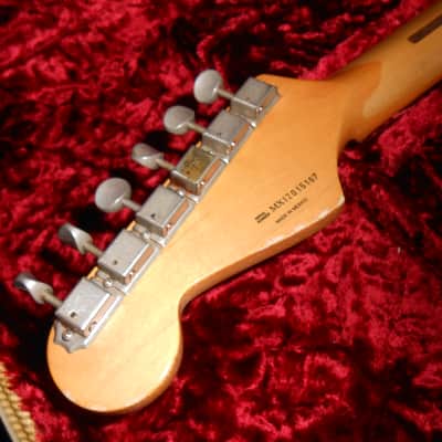 Fender Road Worn 50's Stratocaster 2012 - Custom Shop Josefina Tomatillo hybrid build w/ CS case2-Tone Sunburst image 17