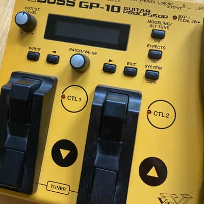 Boss GP-10 Guitar Processor Multi-Effect Unit 2014 - 2019 - Yellow image 4