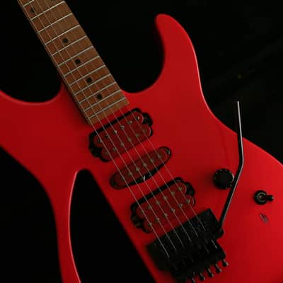 Kramer CK110 Tatsuya Signature Model Red/Orange & Kinsman Hard Case image 1
