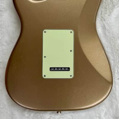 Mint Fender American Professional Classic Stratocaster, Faded Firemist Gold + Gig bag image 4