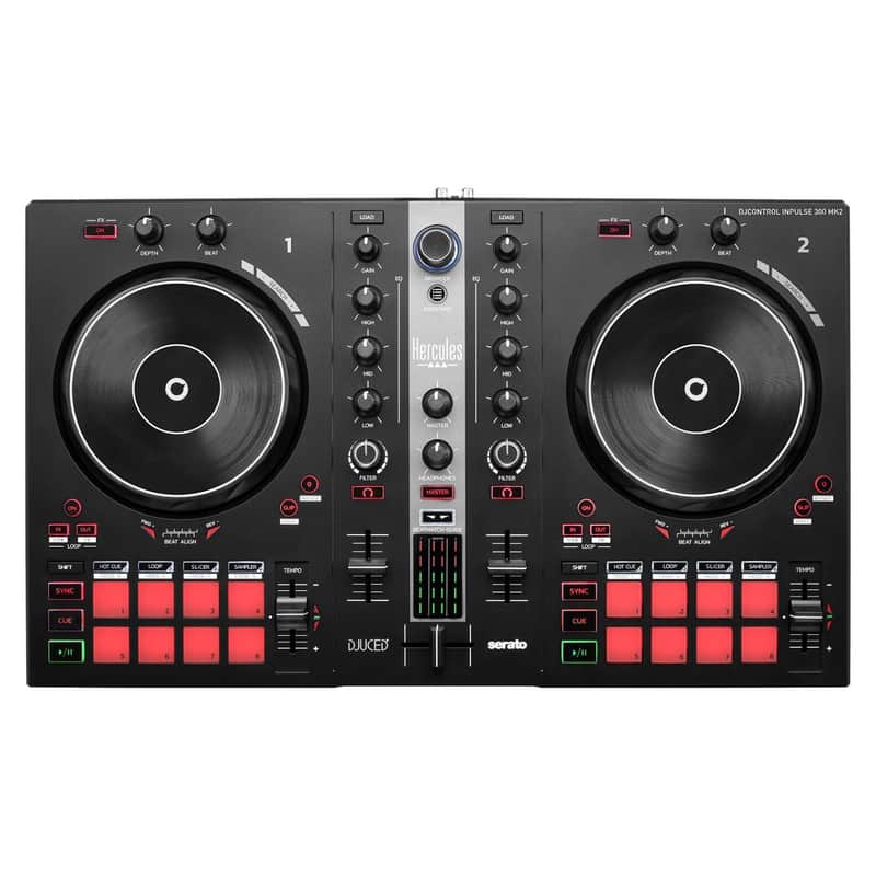 Hercules DJControl Inpulse 300 MK2 DJ Controller *USA Small Business* image 1