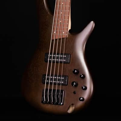 Ibanez SR305EB 5-String Electric Bass, Walnut Flat image 2
