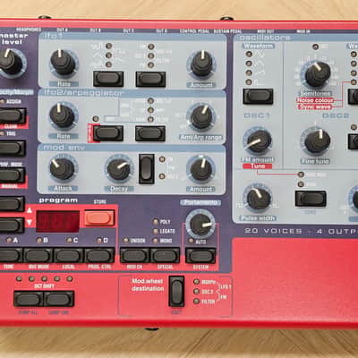 Nord 2X Rack Virtual Analog Lead Synthesizer image 3