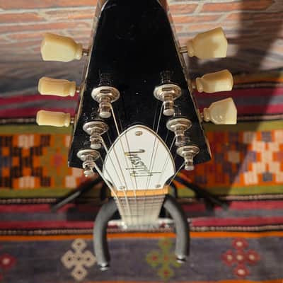 Gibson 2006 Flying V Ebony w/ Gibson Gig Bag & EMG James Hetfield Signature Humbuckers image 4