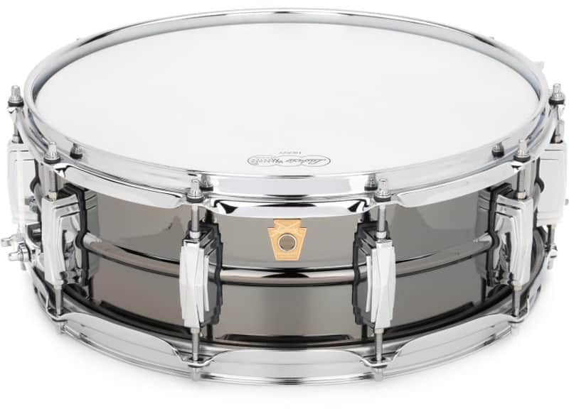 Ludwig Black Beauty 5 x 14-inch Brass Snare Drum - Black Nickel (LB416d1) image 1