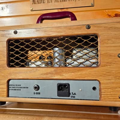 Sound Salvage "Wrecker 35" 15-watt TrainWreck Inspired Circuit Hardwood Amplifier 2026 - Walnut & Maple image 6