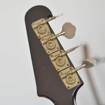 Greco TB1100 Thunderbird Bass 1980 Sunburst with Gator Case image 11