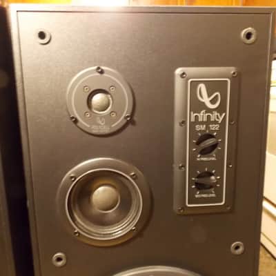 Infinity SM 122 3-Way Floor Standing Speakers Black image 5