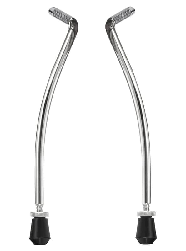 Rogers - RDHGWS-ST - Chromed Steel Bass Drum Spurs, 12.7 mm image 1