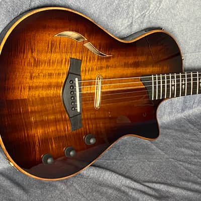 Taylor 2023 T5z Custom Koa Shaded Edgeburst Acoustic-Electric image 8