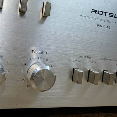 Rotel RA-713 Stereo Amplifier/ Fully Serviced and Tested/ Re-Capped/ Excellent Condition/ Free Shipping image 25