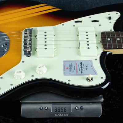 Fender Made in Japan Traditional 2025 Collection 60s Jazzmaster 3 Tone Sunburst Natural Stripe JD25022636 image 4