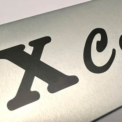 Vox Continental organ reproduction logo nameplate (reversed) image 3