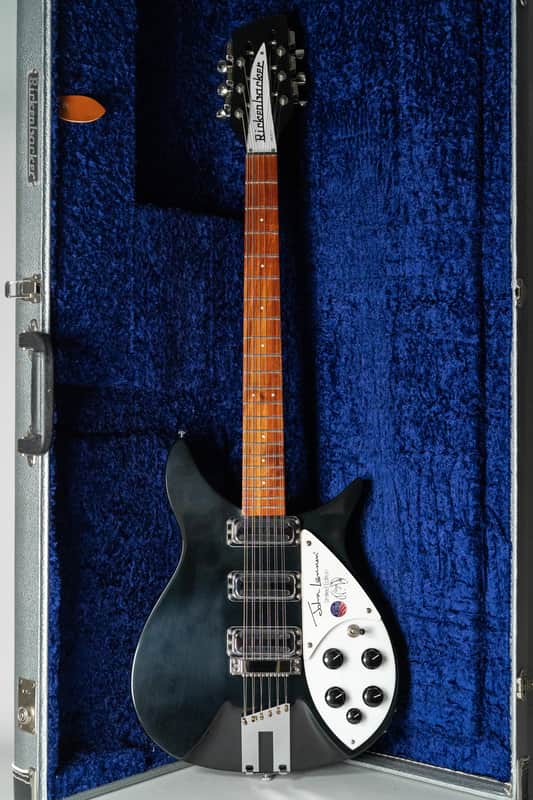 1990 Rickenbacker 355/12JL Limited Edition #670 John Lennon 12-String Jetglo W/OHSC image 1