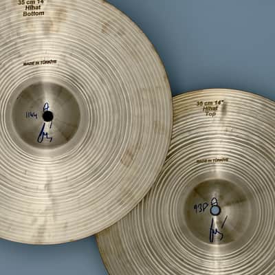 Bosphorus 14" Antique Series Hi-Hat Cymbals image 7