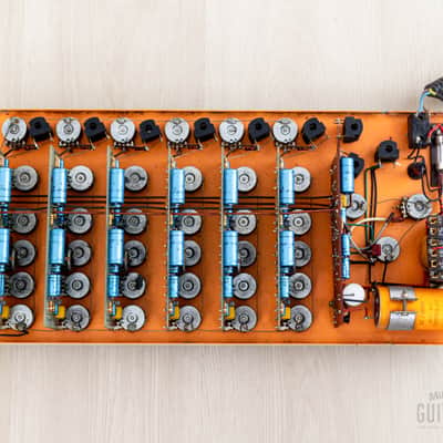1970s Orange Voice of the World Vintage 6-channel PA Mixer Preamp Head image 9