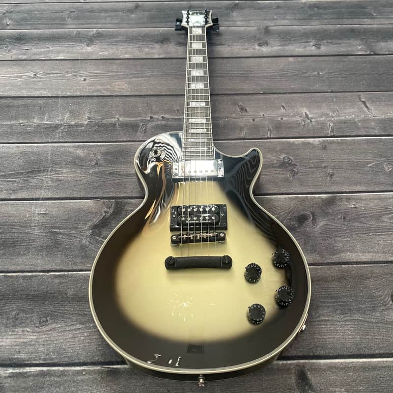 Epiphone Adam Jones Signature '79 Les Paul Custom Antique Silverburst w/ Hardshell Case image 1