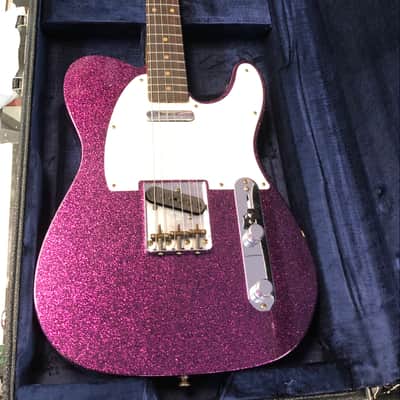 Fender Custom Shop Limited-edition '60 Telecaster Journeyman Relic Electric Guitar - Purple Sparkle image 5