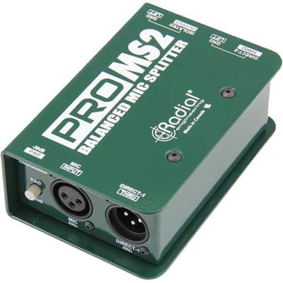 Radial ProMS2 Microphone Splitter imagen 2