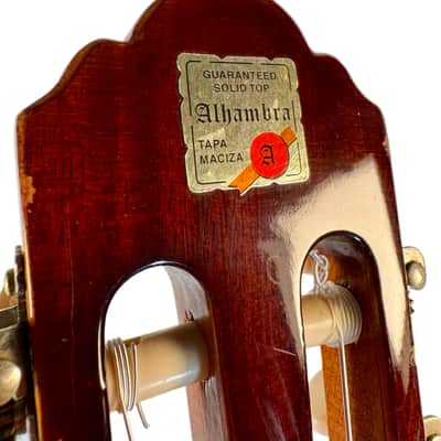 Alhambra R1-C Requinto (1/2 Guitar) Natural 1990's image 17