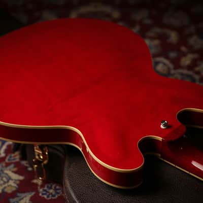 Tokai Japanese ES-156 Semi Hollow Cherry Red image 16