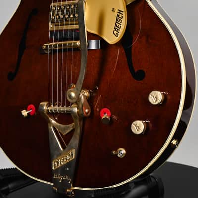 Gretsch G6122T-62 Vintage Select Edition '62 Chet Atkins Country Gentleman Hollow Body w/ Bigsby- Walnut Stain 2023 (JT23010220) image 12