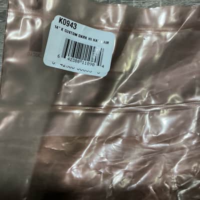Zildjian 14" K Custom Dark Hi Hat Cymbal Pair image 6
