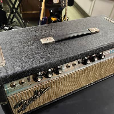 Fender Bassman 2-Channel 50-Watt Guitar Amp Head 1971 - Silverface image 16