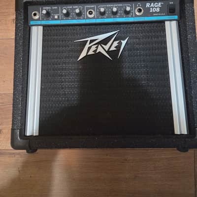 Peavey Rage 108 1x8 1983 - Black / teal/ aluminum