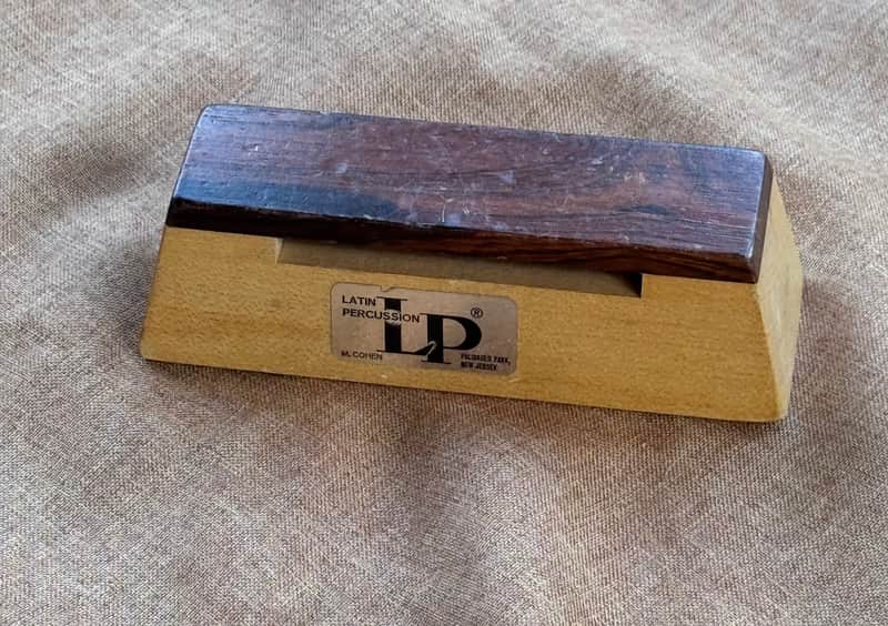 Vintage LP Latin Percussion Wooden Block M. Cohen image 1