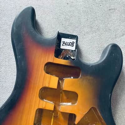 Tobacco Burst HSS Guitar DIY Project Body image 3