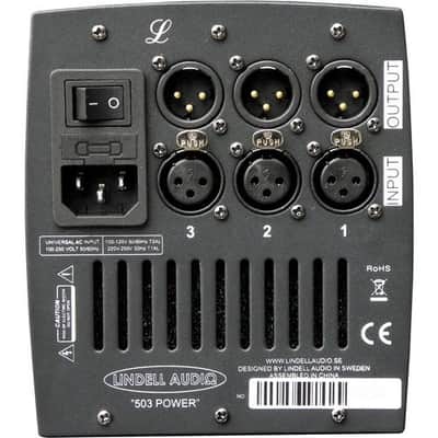 Lindell Audio 503 POWER 3-Slot 500 Series Chassis image 2