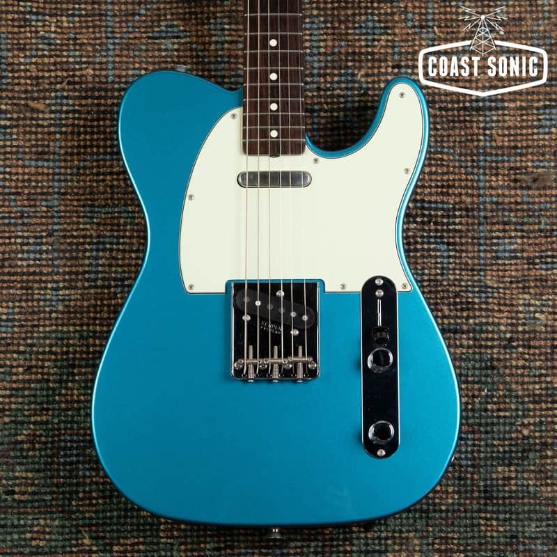 2021 Fender Traditional 60s Telecaster Made in Japan Lake Placid Blue image 1