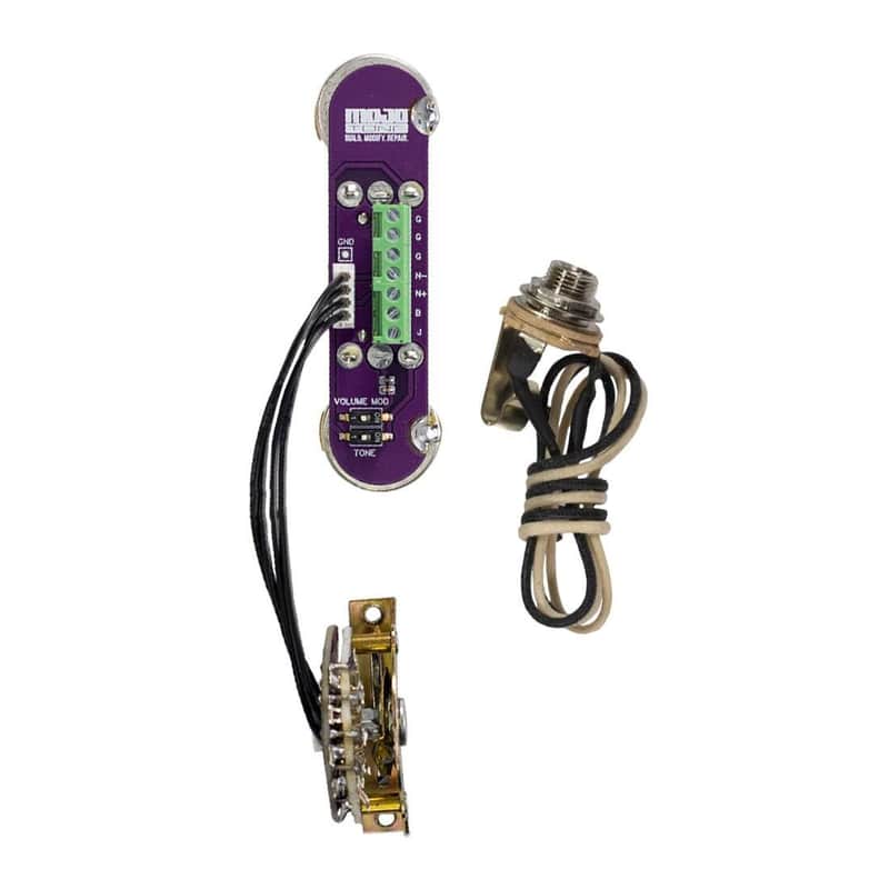 Mojotone Solderless Convertible Tele 4-Way Wiring Harness - 250k pots image 1