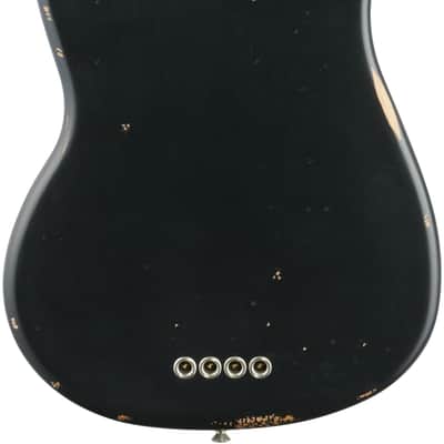 Fender JMJ Road Worn Mustang Electric Bass (with Gig Bag), Black image 7