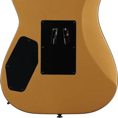 Kramer SM-1H Floyd Rose Electric Guitar, Buzzsaw Gold image 7