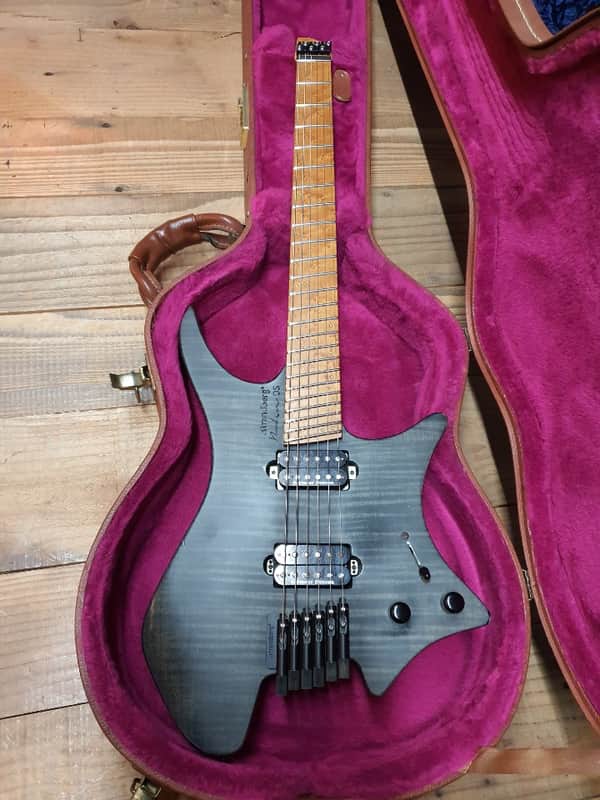 2016 Strandberg Boden OS6 Chambered Swamp Ash Fanned Fret Headless Guitar image 1