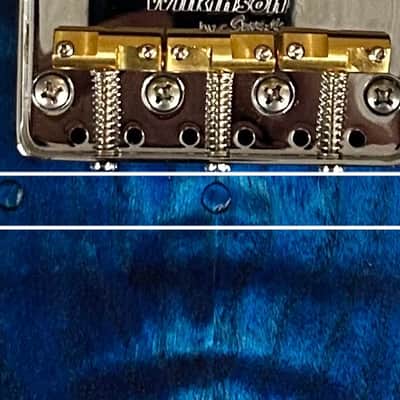 Custom Tele-Style Body 2021 - Blue sealed w\Tru Oil image 2