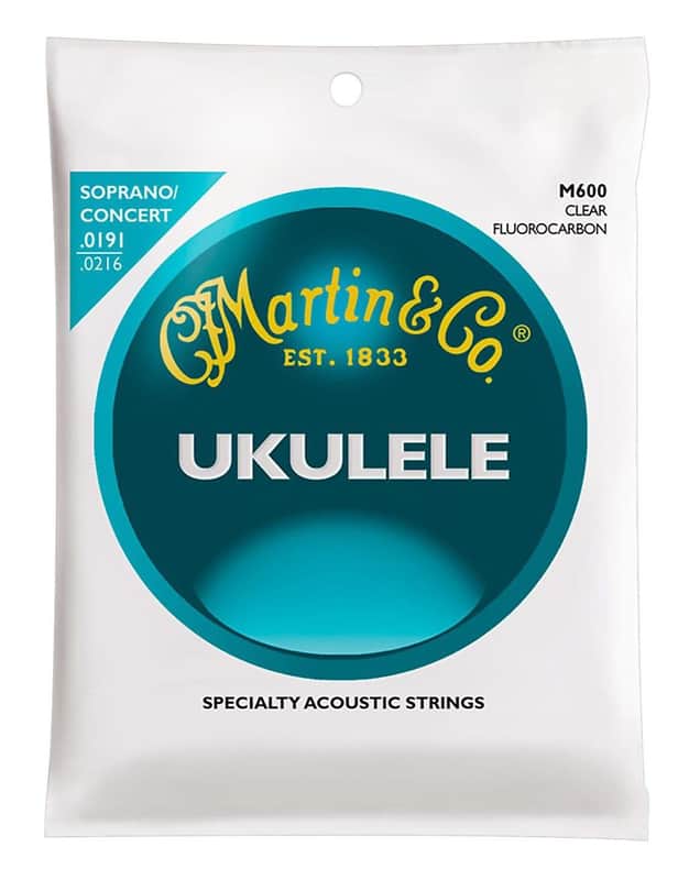 Martin M600 Soprano/Concert Ukulele Fluorocarbon Strings image 1