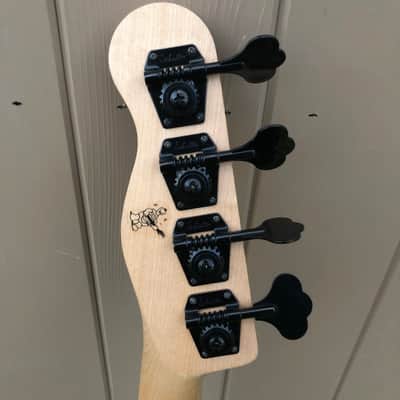 Warmth '54 "P" style Custom Bass with Seymour Duncan and TV Jones Pickups image 7