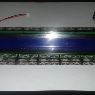 Sampler Yamaha A3000 LCD Display - Plug n Play, blue background and white characters