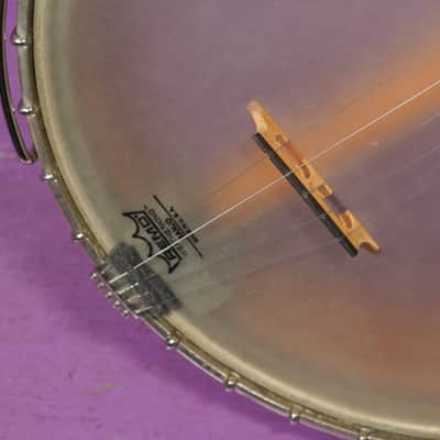 1922/2000s Vega Tubaphone Conversion Big Rim 5-String Openback Banjo (VIDEO! Fresh Work, Ready) image 6